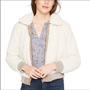 Cupcakes & Cashmere Reversible Bomber size Medium